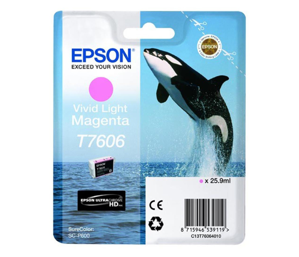 Epson T7606 vivid light magenta 25,9ml 2800str. - 248067 - zdjęcie